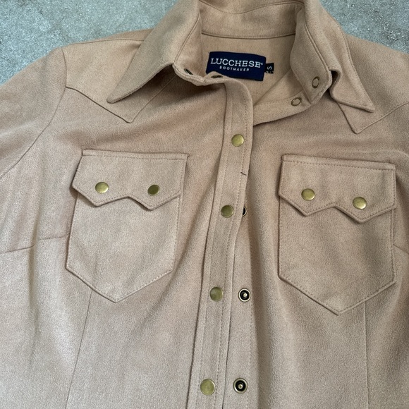 Lucchese Tan Button-Up Dress - Picture 3 of 5
